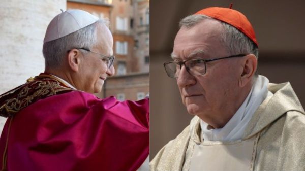 Robert Francis Prevost et Pietro Parolin
