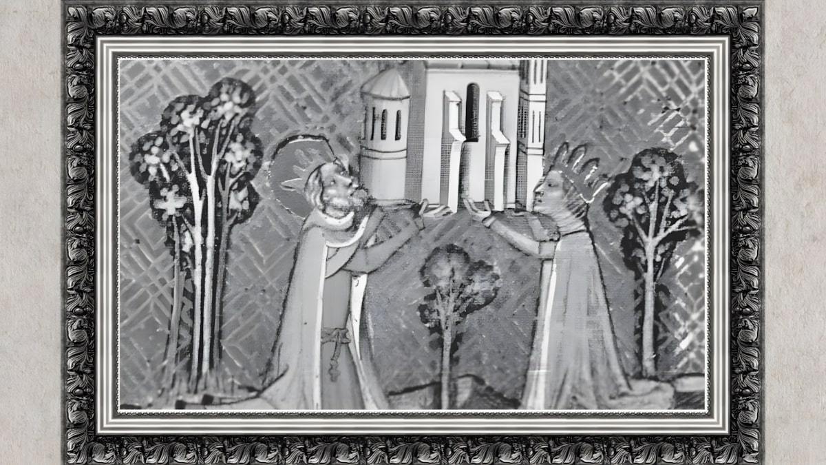 Estêvão e Gisela da Hungria