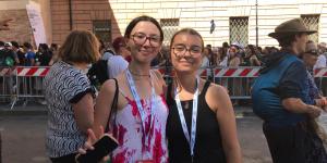 “Somos uma grande família”: a alegria dos jovens catecúmenos recebidos pelo Papa