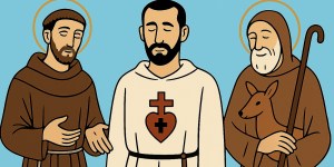 3 santos que amavam a vida ao ar livre