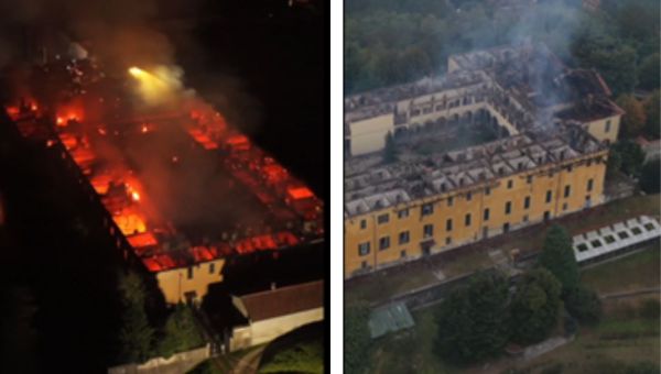 Corner Item Image - O mosteiro onde Carlo Acutis fez sua primeira comunhão é devastado por um incêndio
