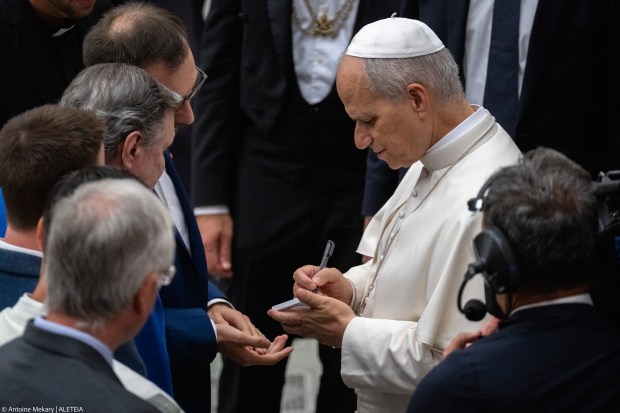 pope-leo-xiv-notebokk-writes