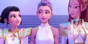 O filme de animação “Guerreiras do K-Pop” é realmente para crianças?