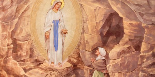 O último encontro de Bernadette com a Virgem sem desafiar as proibições das autoridades