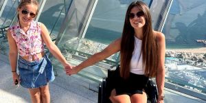 Viúva e depois paralisada, Kristina se levanta por amor à filha