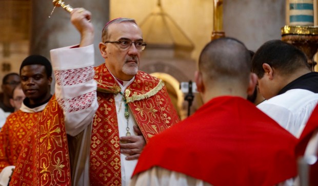 Corner Hero Image - Domingo de Ramos: Arcebispo Pizzaballa impedido de entrar no Santo Sepulcro