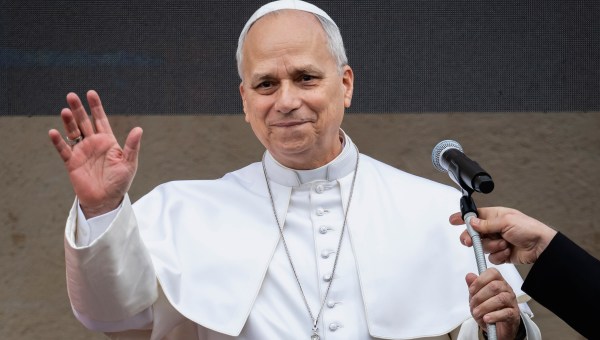 pope-leo-xiv-sacred-heart-of-jesus-parish-ponte-mammolo-rome