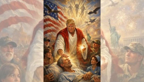 DONALD-TRUMP-IMAGE-IA-JESUS-Truth-Social