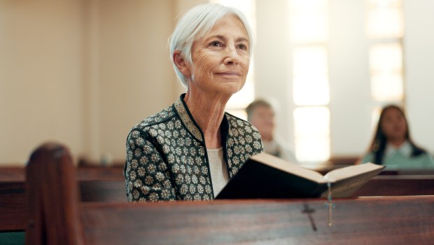 Woman church