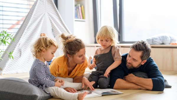 leer cuento en familia
