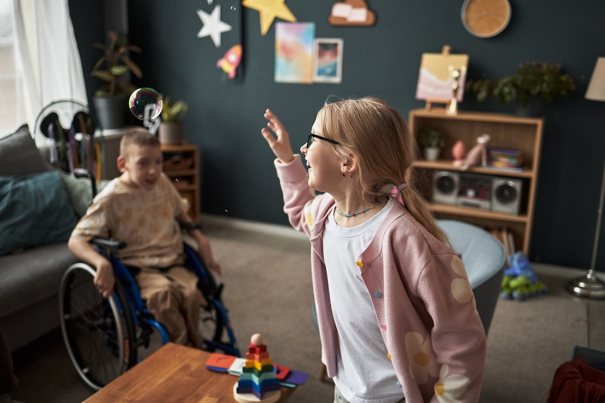 niños con discapacidad- hijos
