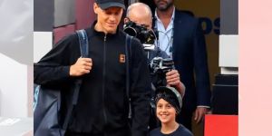 Sofia, a garotinha que tocou o coração de Jannik Sinner, número 1 do mundo no tênis