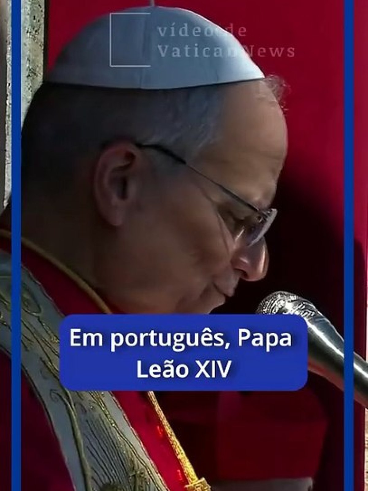 Em português, Papa Leão XIV deseja a todos uma Feliz Páscoa!